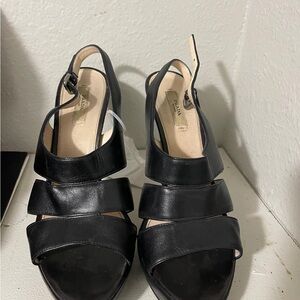 Prada Women's Black Strappy Sandals